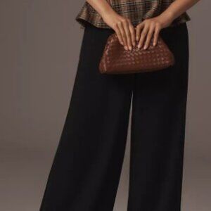 NWT Anthropologie Soft Pull-On Pants - Black in Large